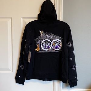Disney 100years Zip Up Hoodie